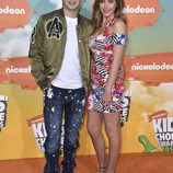 Jack Griffo y Ryan Newman en los Nickelodeon Kids' Choice Awards