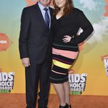 Meghan Trainor y su padre en los Nickelodeon Kids' Choice Awards