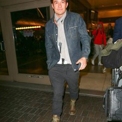 Orlando Bloom evita esconderse en su coincidencia con Katy Perry en el aeropuerto de Los Ángeles