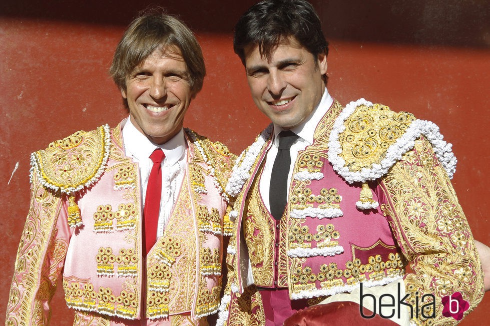 Francisco Rivera y Manuel Díaz en una corrida de toros en Morón de la Frontera