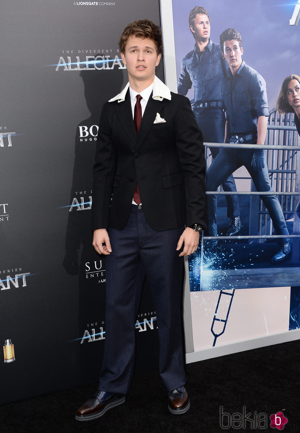 Ansel Elgort en el estreno 'La serie Divergente: Leal'