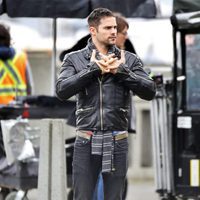 Brant Daugherty en el rodaje de 'Cincuenta sombras más oscuras' en Vancouver