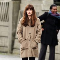 Dakota Johnson en el rodaje de 'Cincuenta sombras más oscuras' en Vancouver