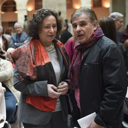 Pedro Ruiz en la presentación del libro "Preso pero libre" en Madrid