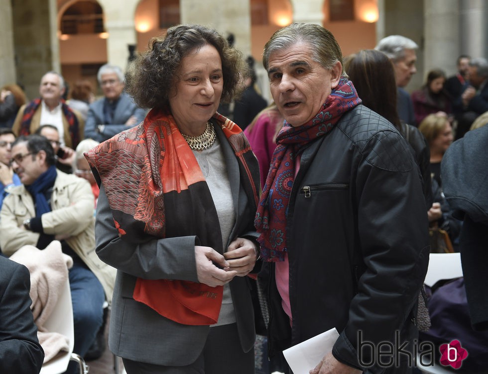 Pedro Ruiz en la presentación del libro 