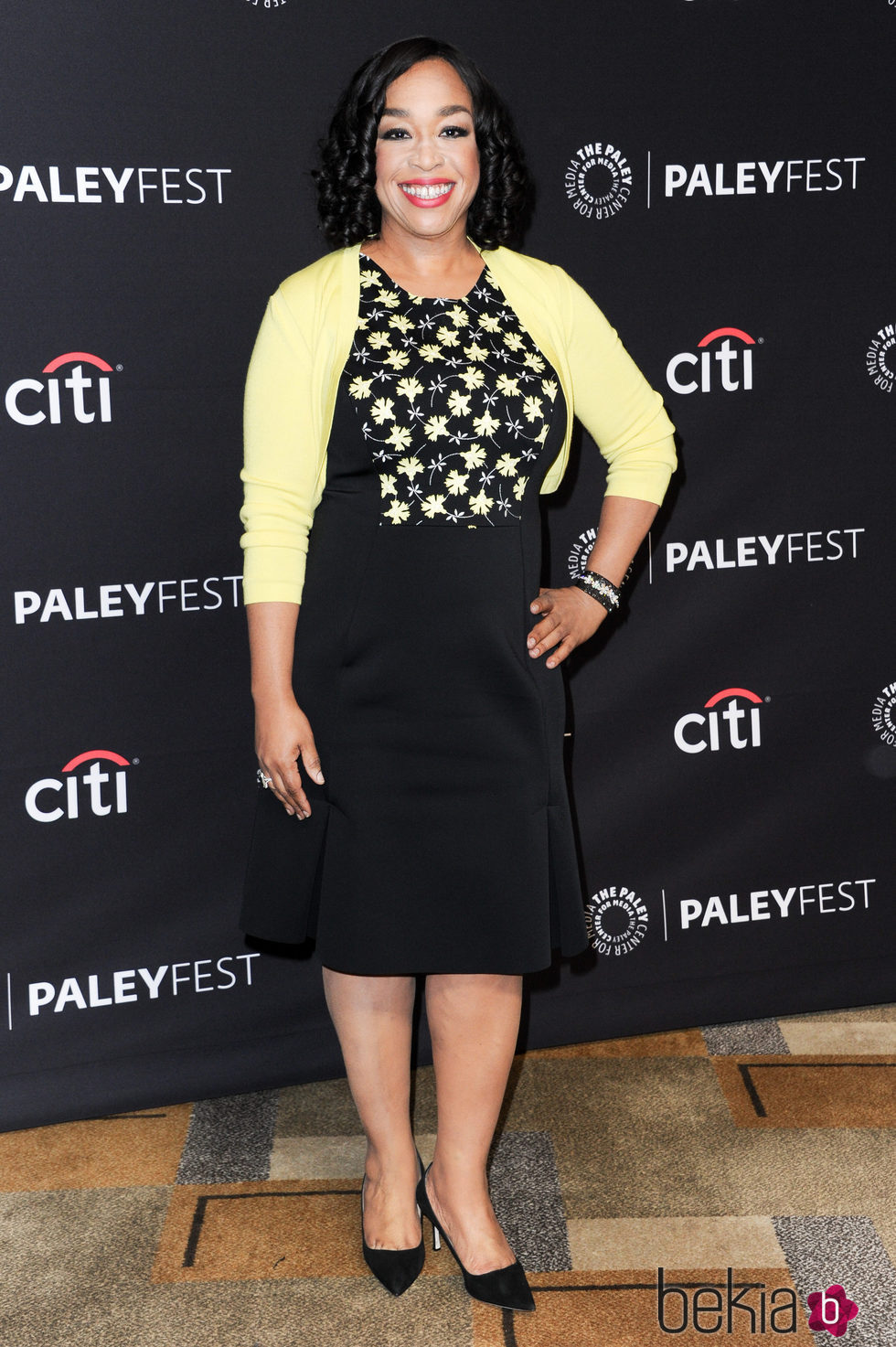 Shonda Rhimes en la promoción de 'Scandal' en el Paleyfest 2016