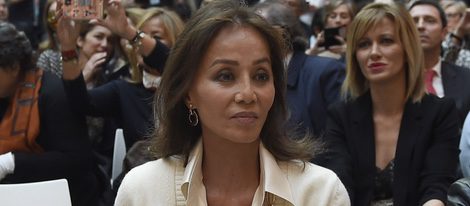 Isabel Preysler en la presentación del libro 'Preso pero libre' en Madrid