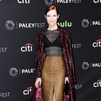 Darby Stanchfield en la promoción de 'Scandal' en el Paleyfest 2016