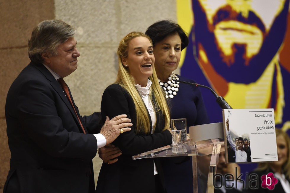 Lilian Tintori en la presentación del libro 