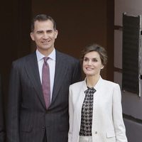 Los Reyes Felipe y Letizia en la residencia del Gobernador de Puerto Rico