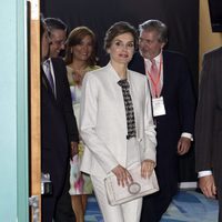 La Reina Letizia en la entrega de la Medalla de Honor a Miguel Alemán en Puerto Rico