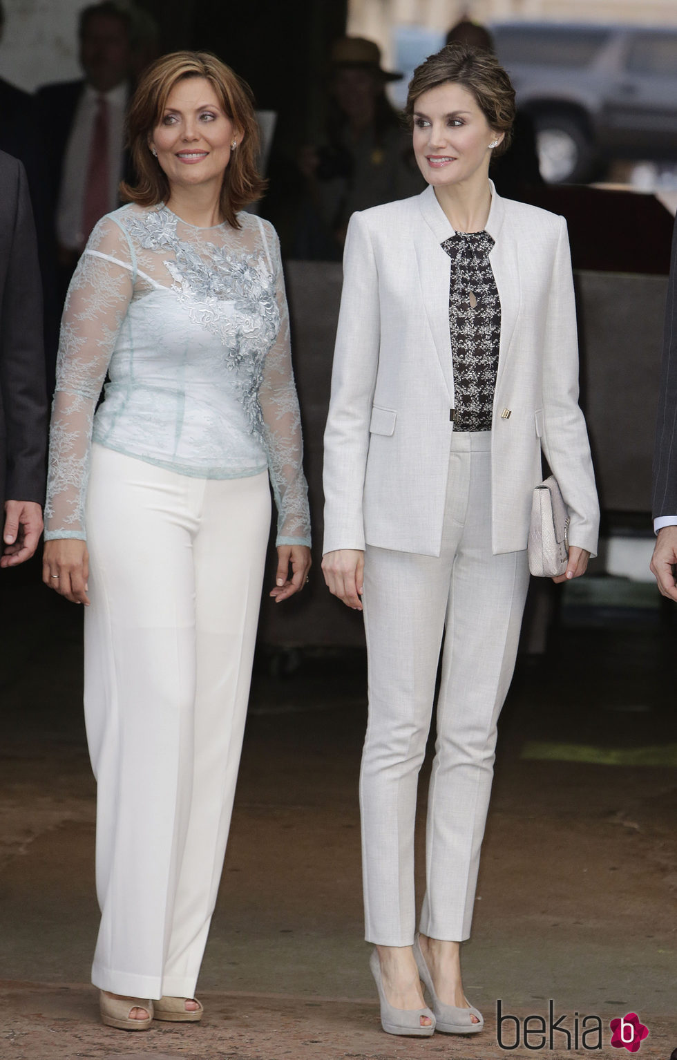 La Reina Letizia con la Primera Dama de Puerto Rico