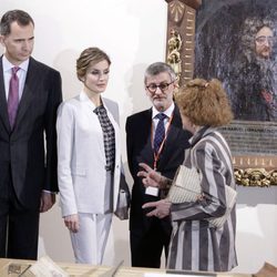 Los Reyes Felipe y Letizia en el Museo de Arte de San Juan de Puerto Rico