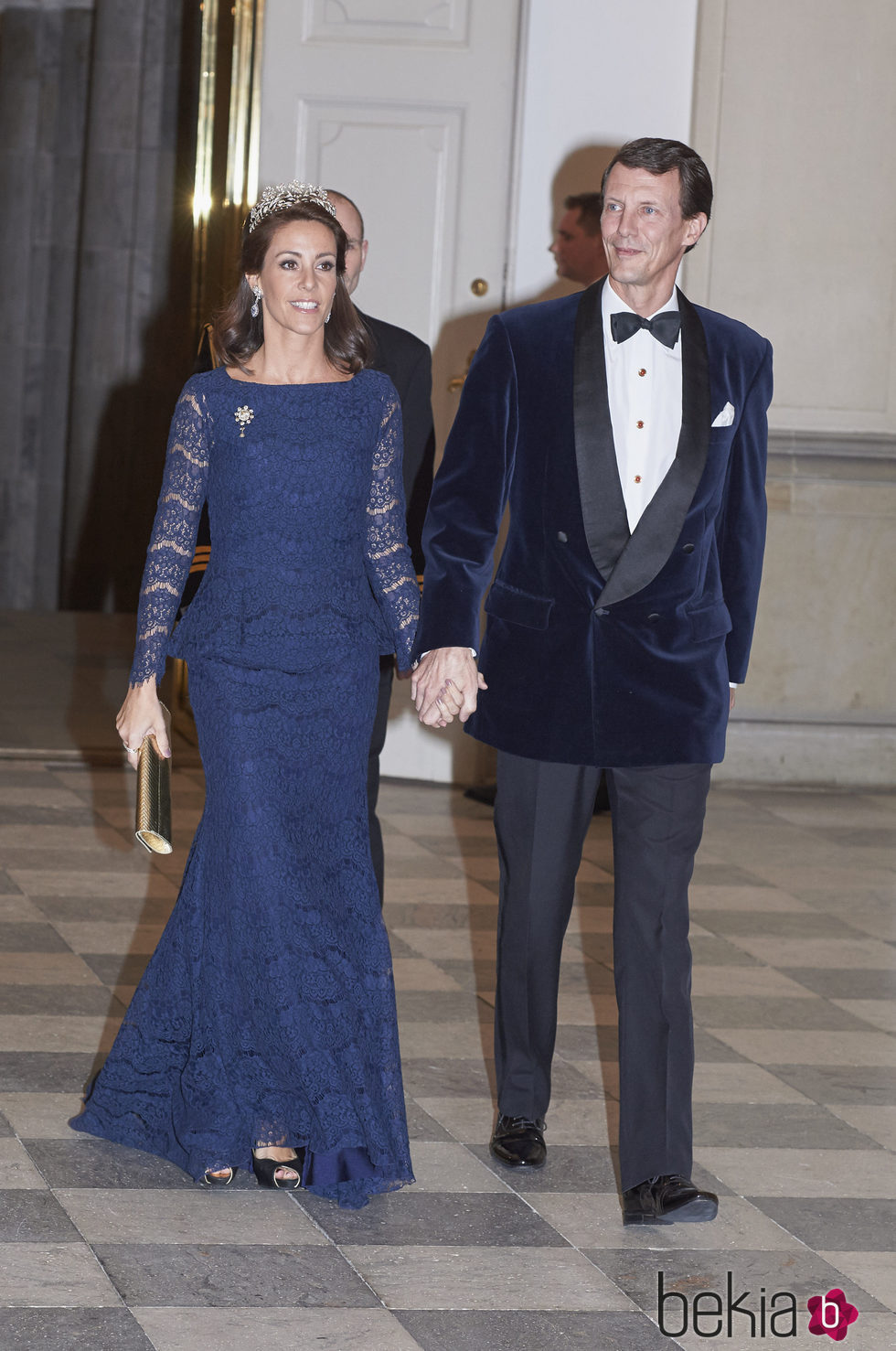 Joaquín y Marie de Dinamarca en una cena de gala por el arte y la cultura en Copenhague