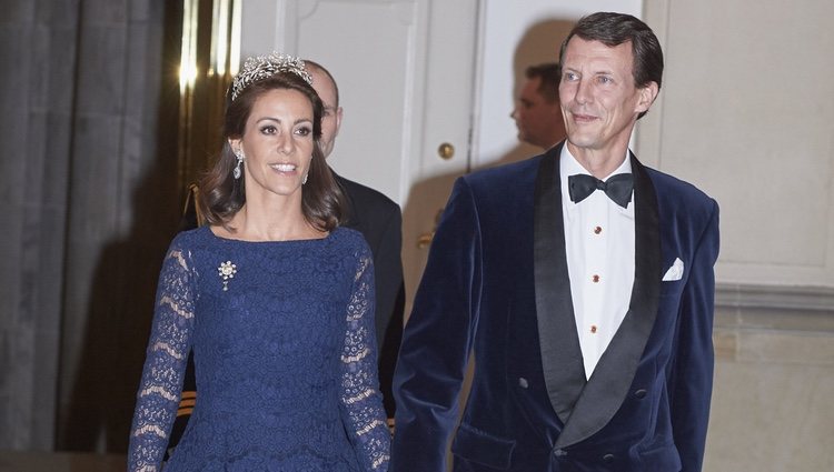 Joaquín y Marie de Dinamarca en una cena de gala por el arte y la cultura en Copenhague