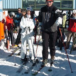 Los Reyes Felipe y Letizia esquiando en Baqueira Beret