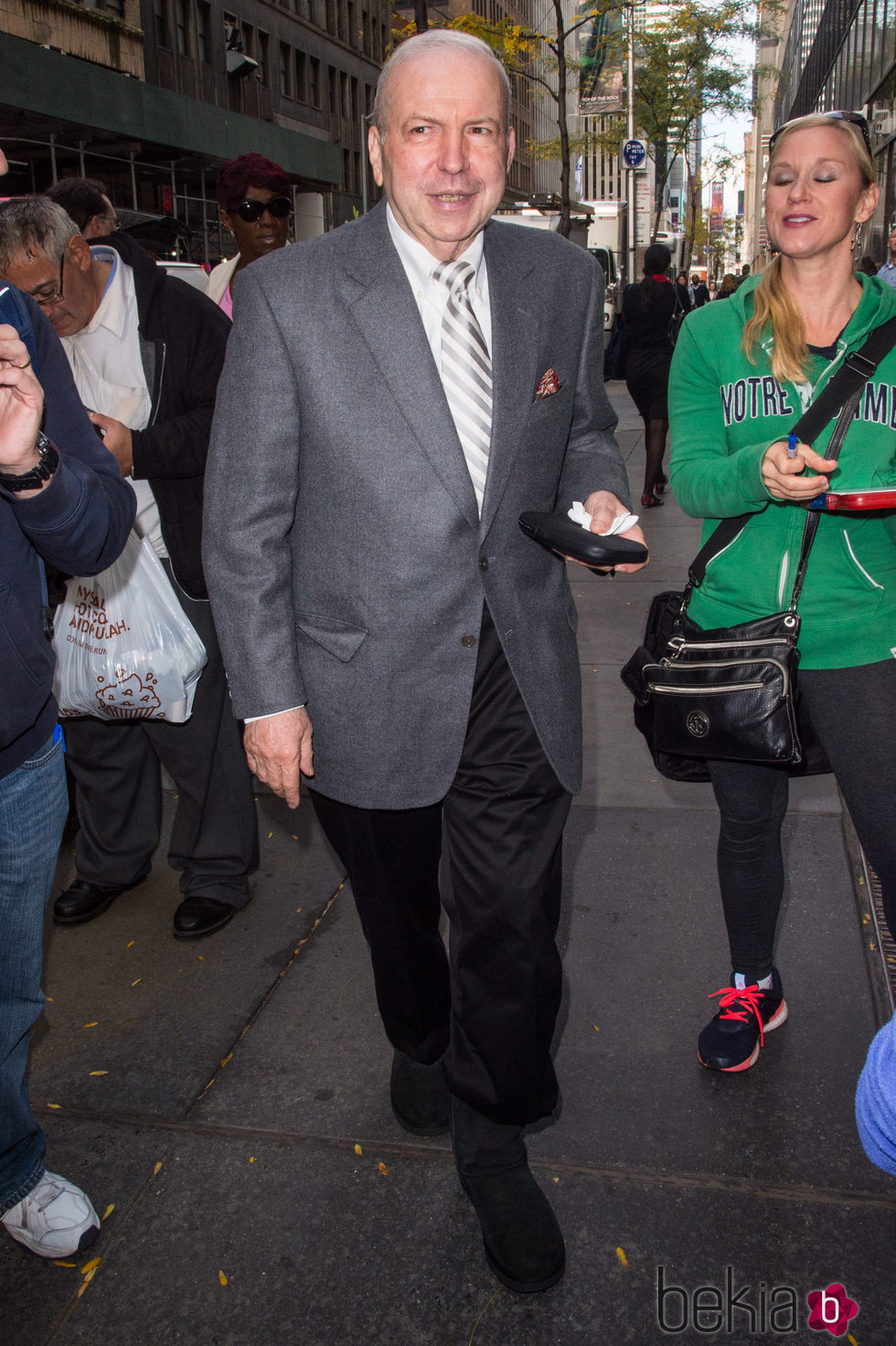 Frank Sinatra Jr. en las calles de Nueva York