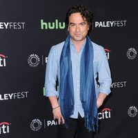 Johnny Galecki en la promoción de 'The Big Bang Theory' en el Playfest 2016