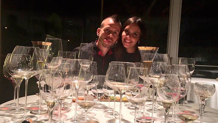 Cristina Pedroche y David Muñoz cenando en el Celler de Can Roca