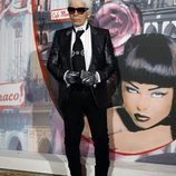 Karl Lagerfeld durante el Baile de la Rosa 2016