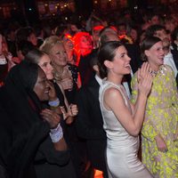 Carlota Casiraghi disfrutando de la música en el Baile de la Rosa 2016