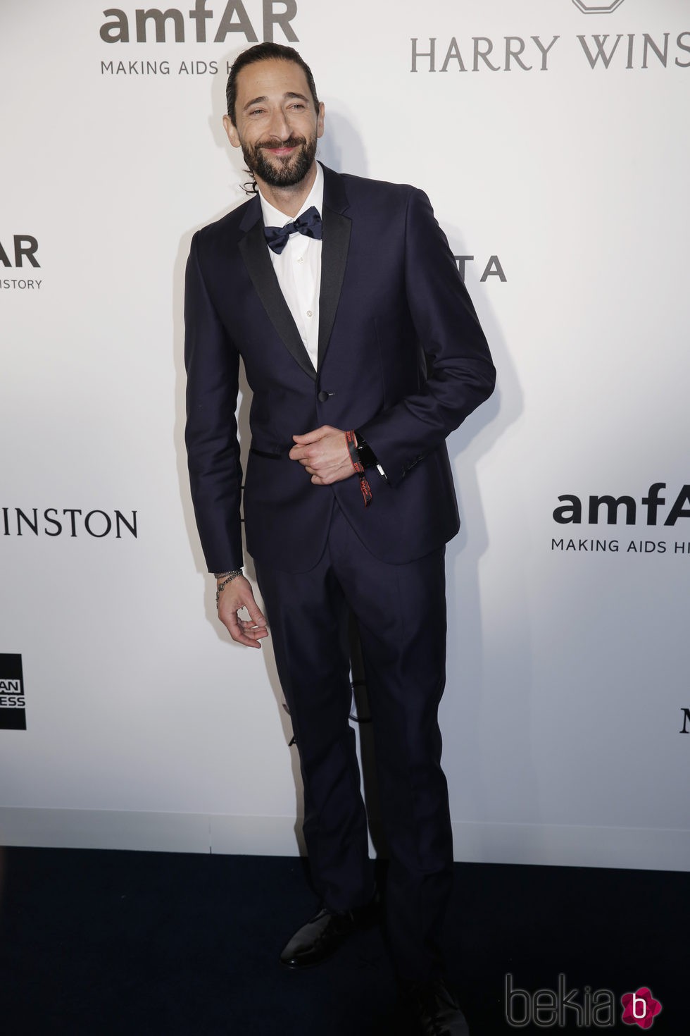 Adrien Brody en la gala benéfica amfAR en Hong Kong