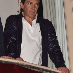 Antonio Banderas en las procesiones de la Semana Santa de Málaga 2016