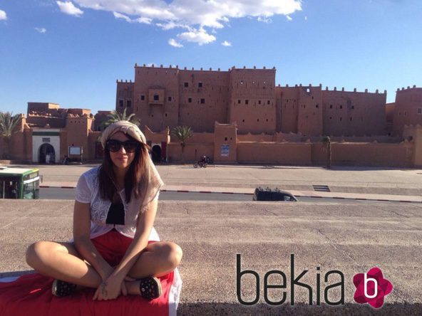 Steisy en sus vacaciones en Marruecos