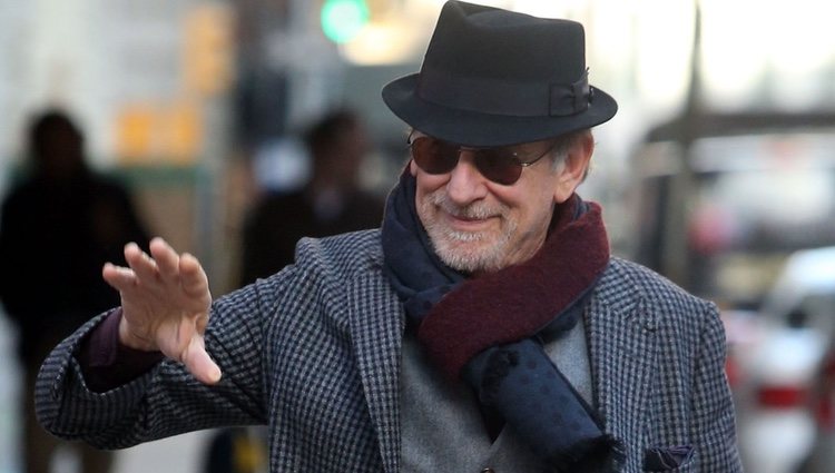 Steven Spielberg, un adorable abuelito por las calles de Nueva York