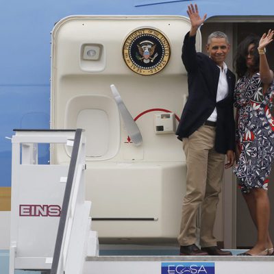 Viaje de Barack Obama y Michelle Obama junto a sus hijas Sasha y Malia a Cuba