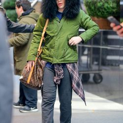 Iggy Azalea caminando por las calles de Nueva York muy muy abrigada