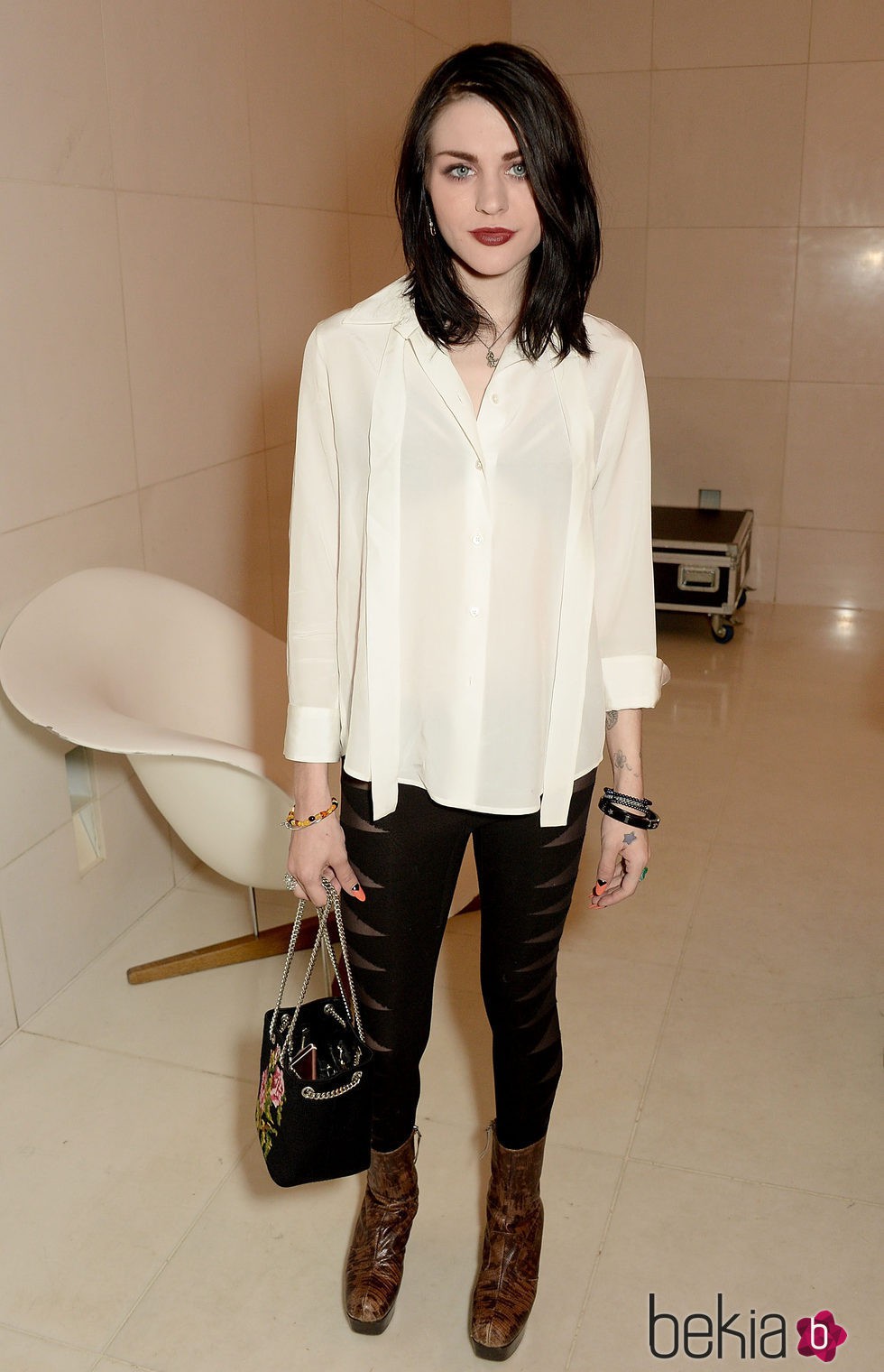 Frances Bean Cobain durante el día de la mujer en el liberatum 'Women in Creativity'