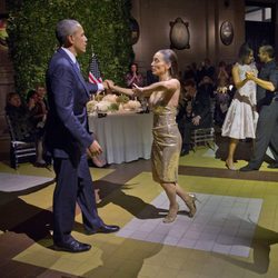 Barack Obama bailando tango en su visita oficial a Argentina