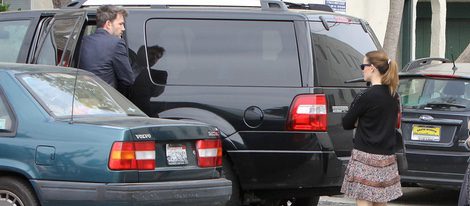 Ben Affleck y Jennifer Garner juntos en el día de Pascua