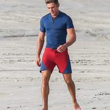 Zac Efron rodando 'Baywatch' en Savannah, Georgia