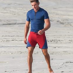 Zac Efron rodando 'Baywatch' en Savannah, Georgia