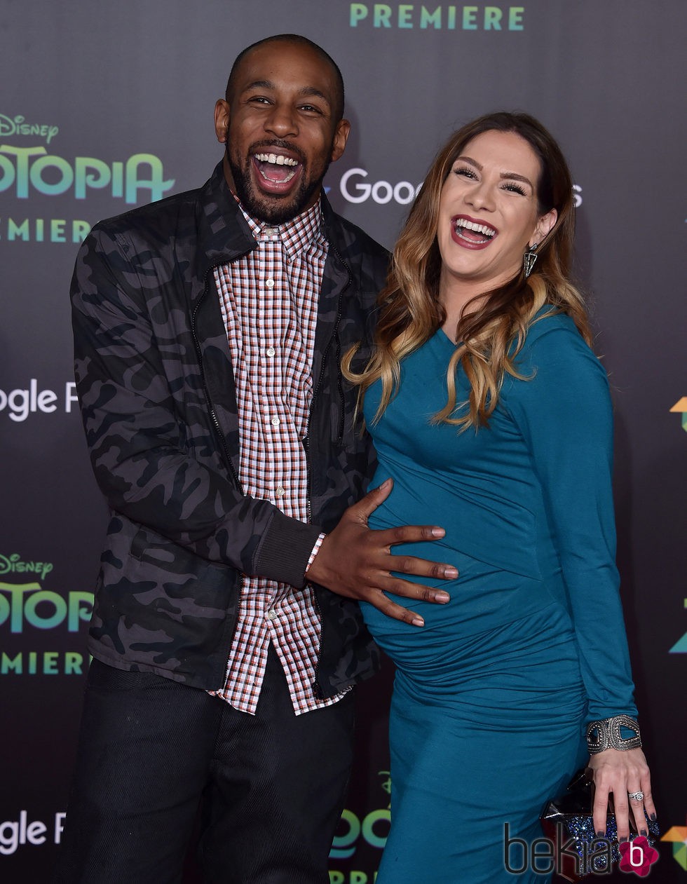 Allison Holker y su marido Stephen Boss