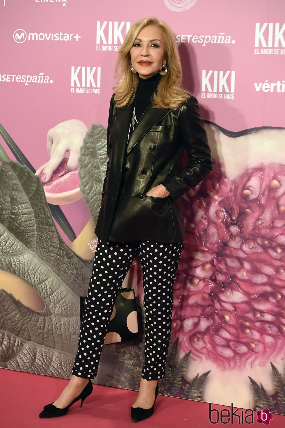 Carmen Lomana en el estreno de 'Kiki'