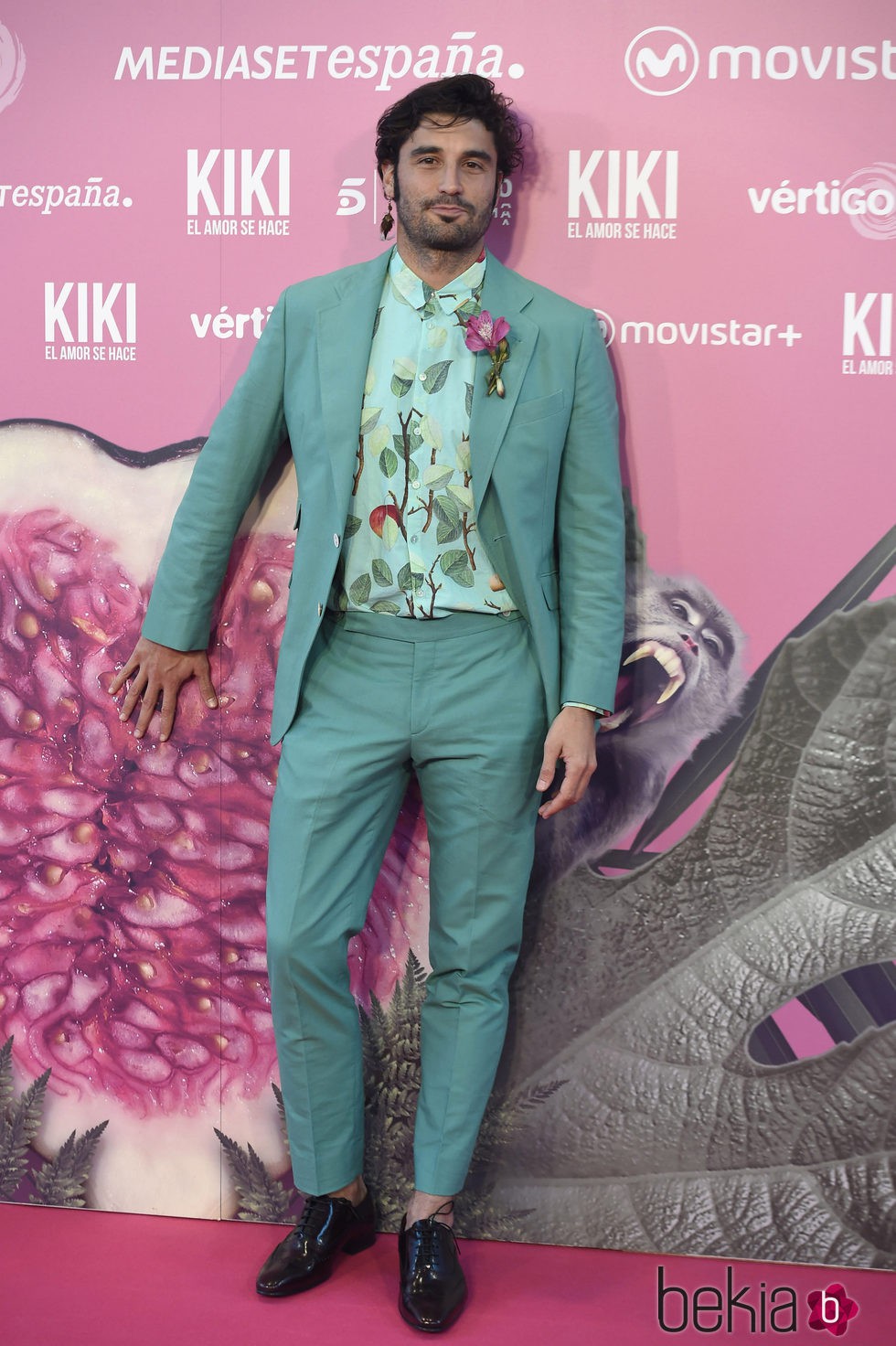 Álex García en el estreno de 'Kiki'