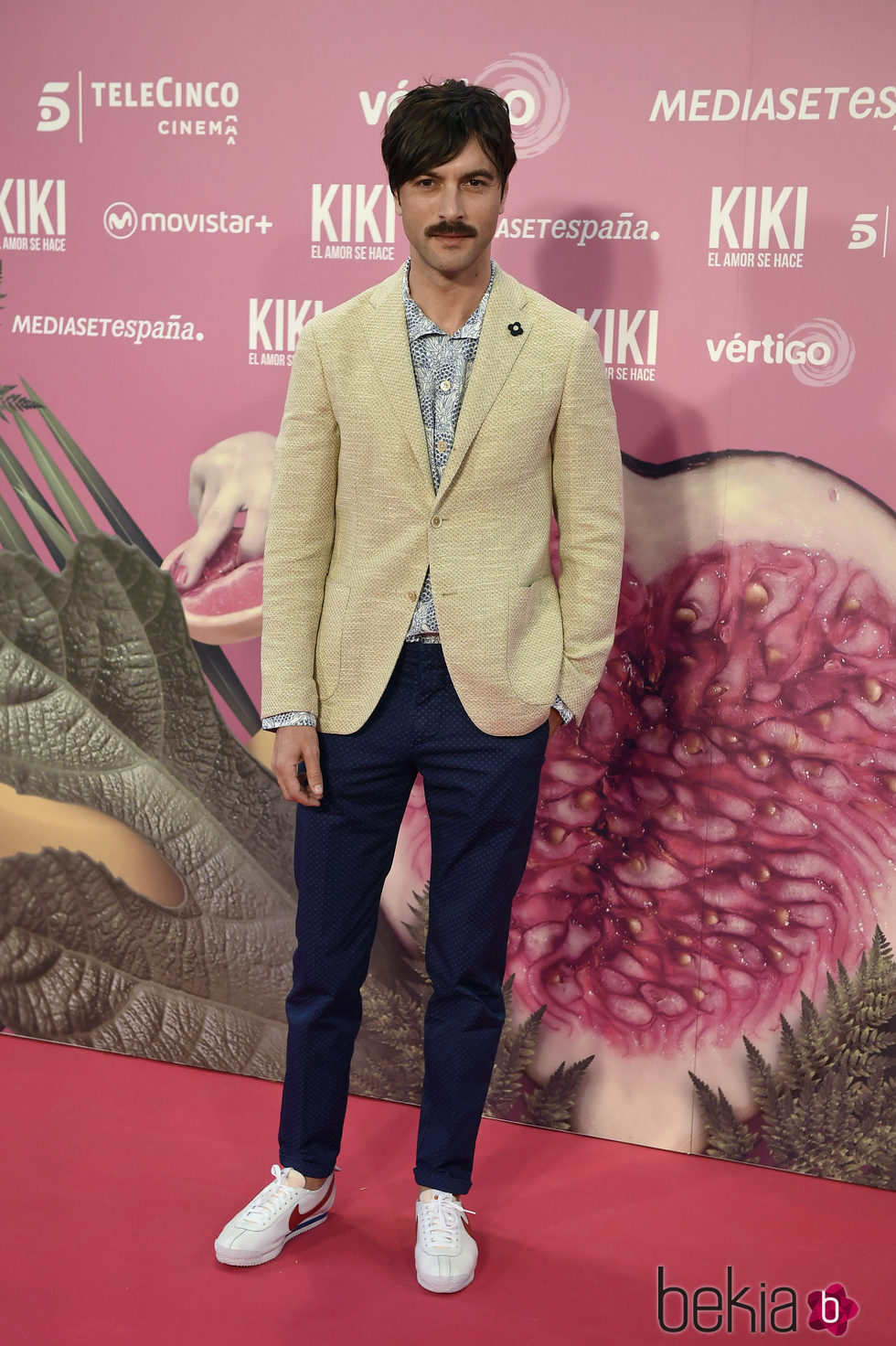 Javier Rey en el estreno de 'Kiki'