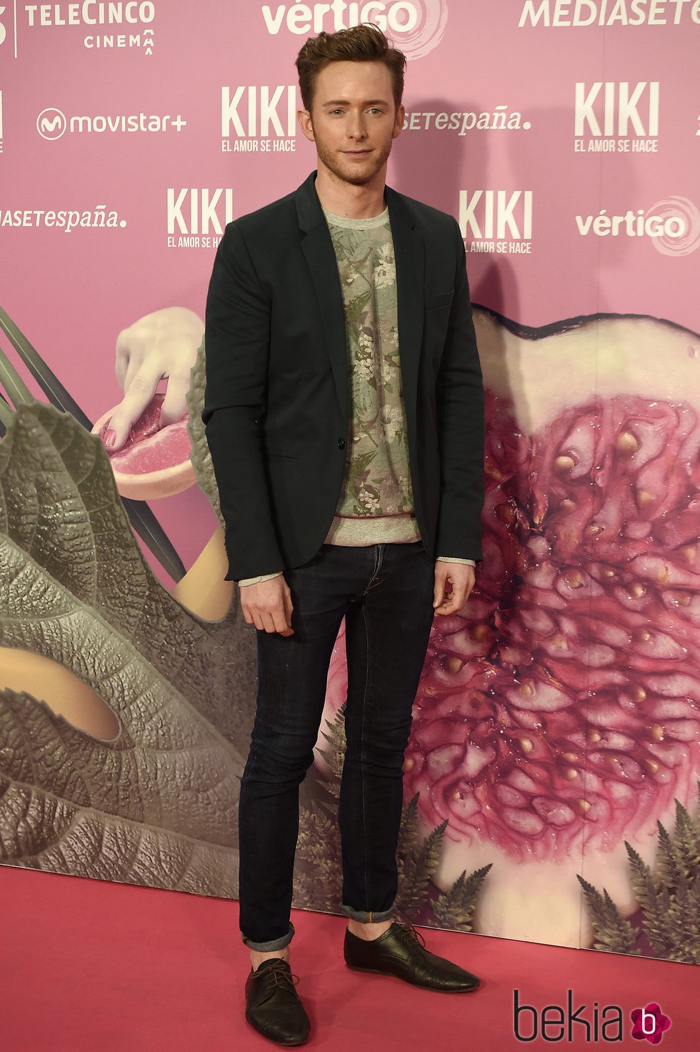 Pablo Rivero en el estreno de 'Kiki'