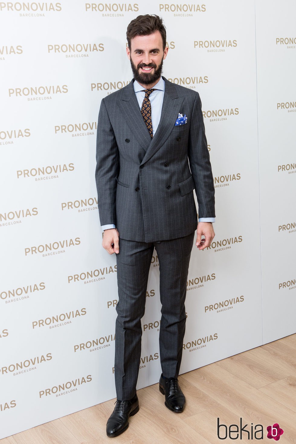 Enrique Solís en un evento de Pronovias en Madrid