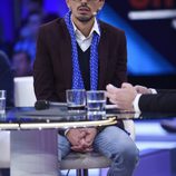 Dani Santos en el plató de 'Gran Hermano VIP' tras su expulsión