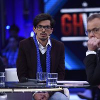 Dani Santos con Jordi González en el plató de 'Gran Hermano VIP' tras su expulsión