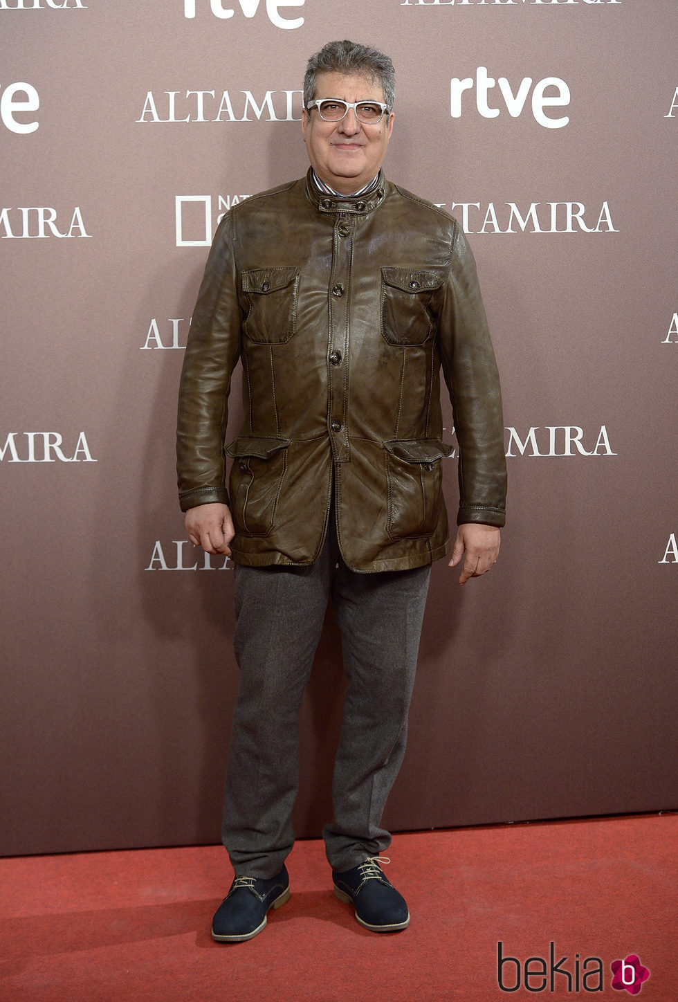 Javivi en el estreno de 'Altamira' en Madrid