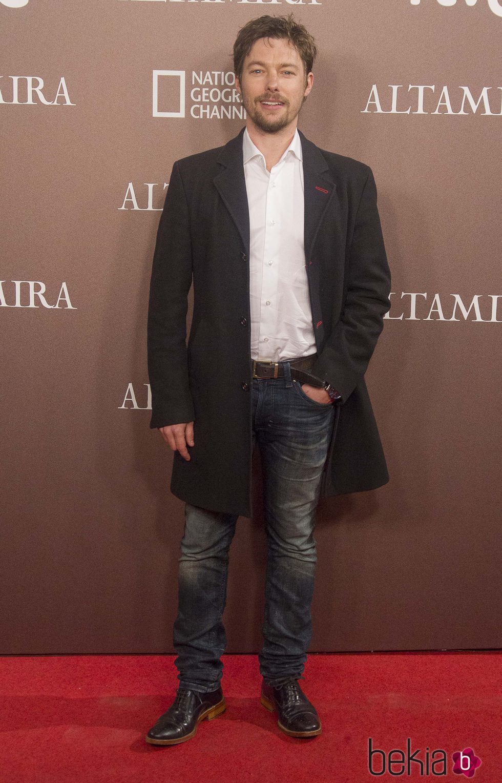 Jan Cornet en el estreno de 'Altamira' en Madrid