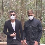 Ricky Martin y su novio Jwan Yosef con mascarillas en Tokyo, Japón