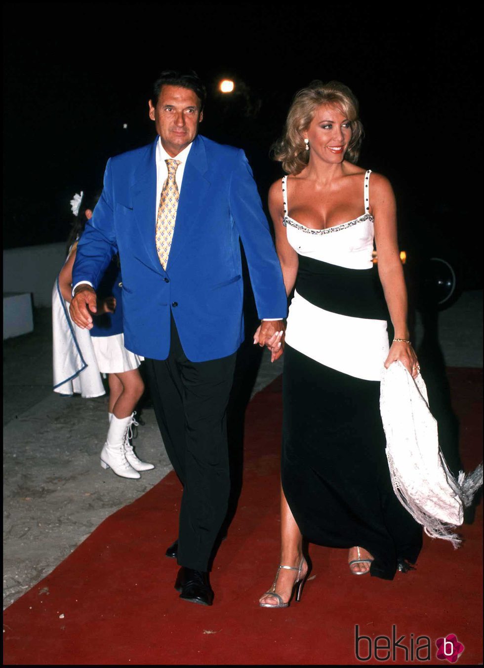 Norma Duval y Marc Ostarcevic en Marbella