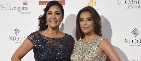 Eva Longoria y Maria Bravo en la gala benéfica Global Gift 2016 en Madrid