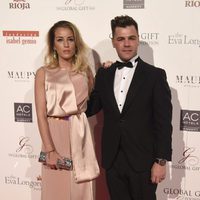 Fonsi Nieto y Marta Castro en la gala benéfica Global Gift 2016 en Madrid